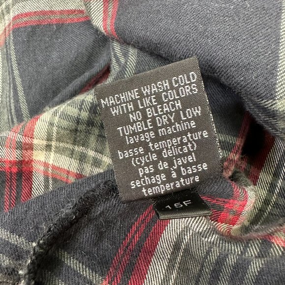 KUHL Men's Flannel Cotton Wool Plaid Button Down Shirt, Size Medium - Picture 9 of 12